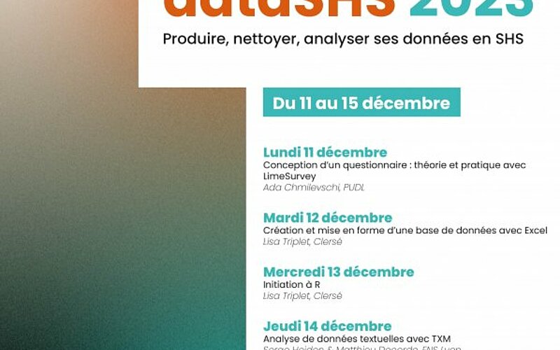 Semaine dataSHS 2023