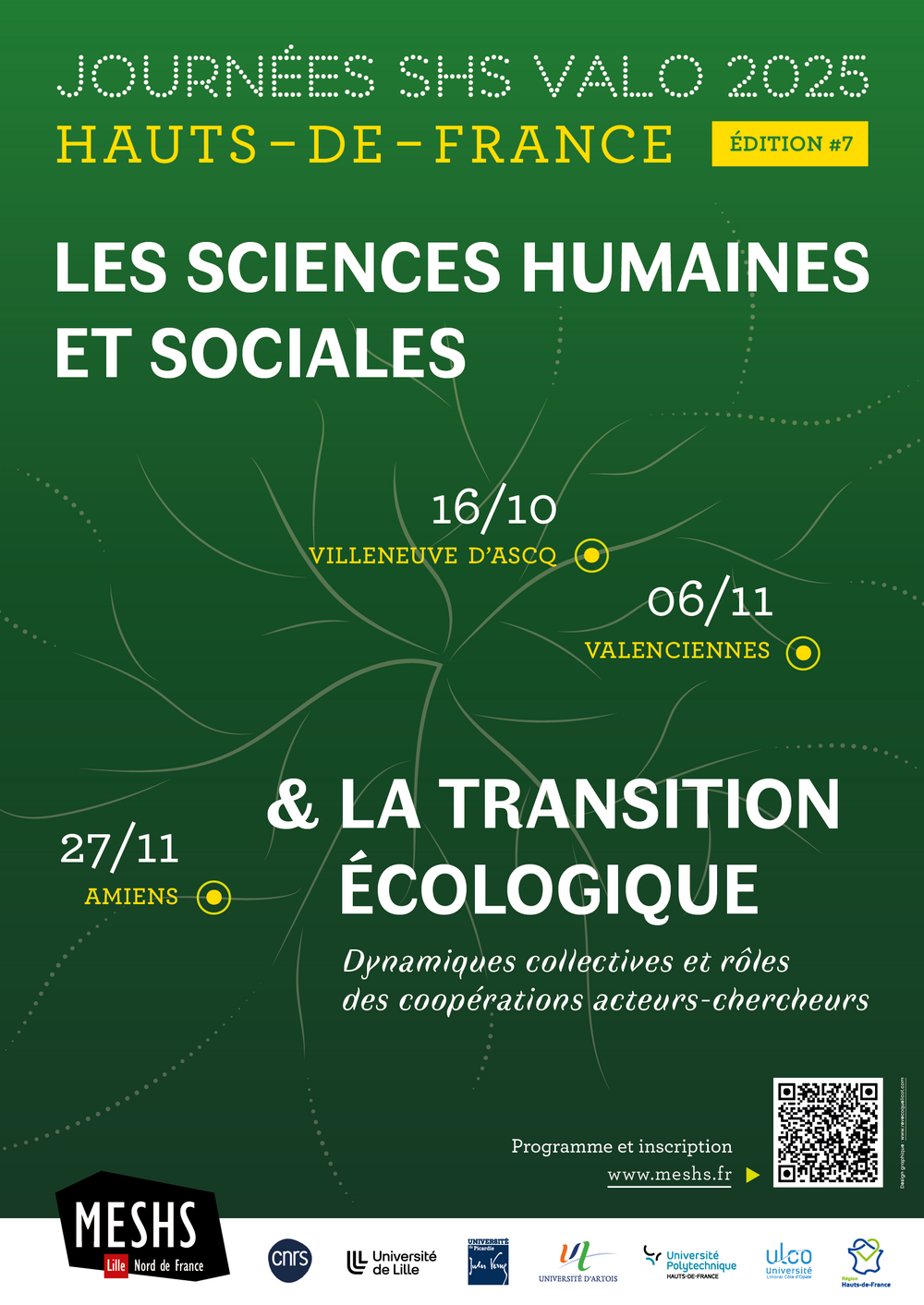 Affiche des SHS VALO 2025