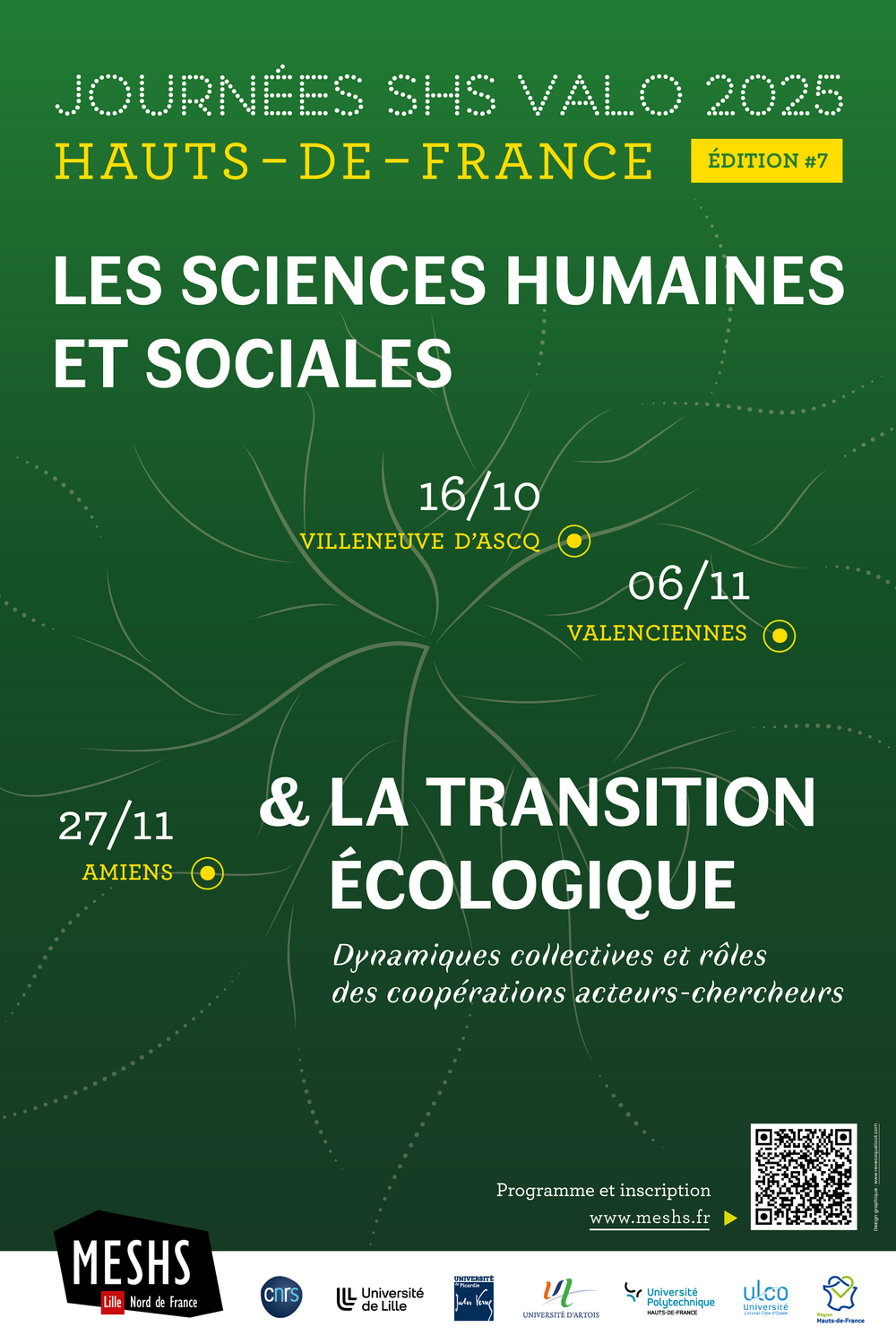 Affiche des SHS VALO 2025